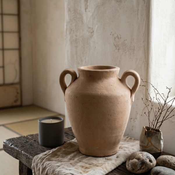 Trophy Designer Mini Pottery – Handcrafted Clay Sculptural Accent