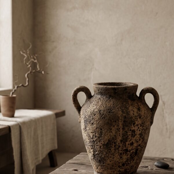 Trophy Artisan Mini Pottery – Handcrafted Clay Statement Sculpture
