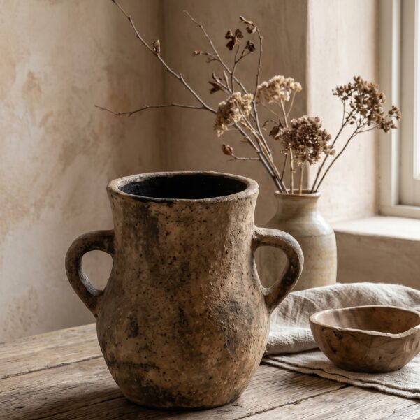 Cangklek Teko Jumbo Artisan Mini Pottery – Handcrafted Clay Teapot Sculpture