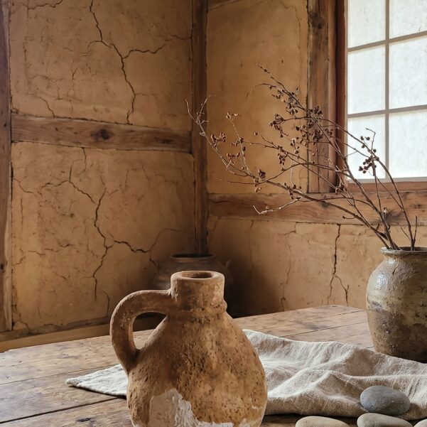 Cangklek Jar Designer Mini Pottery – Handcrafted Clay Sculptural Art