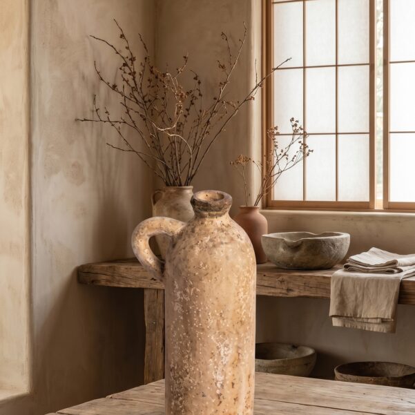 Teko Tinggi Bubble Artisan Mini Pottery – Handcrafted Clay Sculptural Vessel
