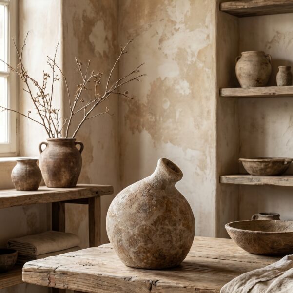 Gendit Tanpa Anak Artisan Mini Pottery – Handcrafted Clay Sculptural Vase