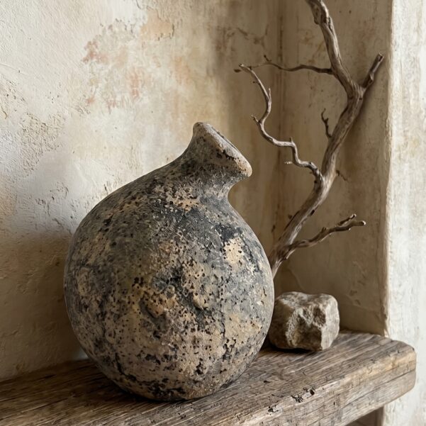 Gendit Tanpa Anak Artisan Mini Pottery – Handcrafted Clay Sculptural Vase