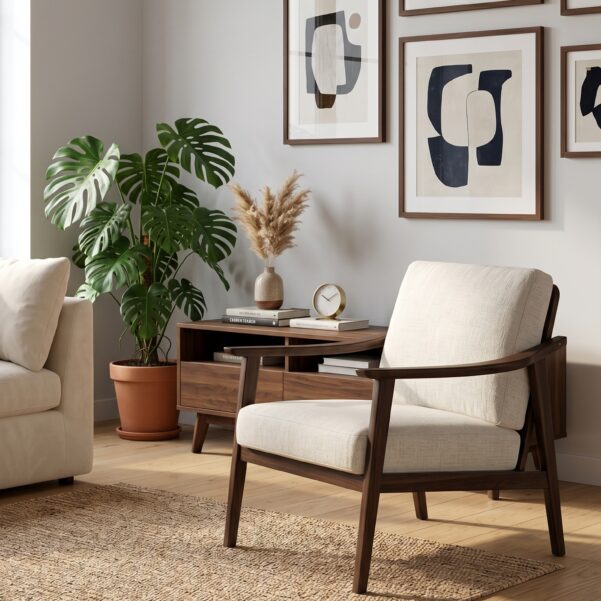 Chassie Armchair – Premium Mid-Century Modern Accent Lounge Chair