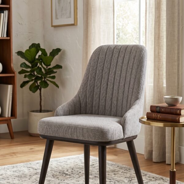 Landon Chair – Premium Architectural Fabric Dining & Accent Chair