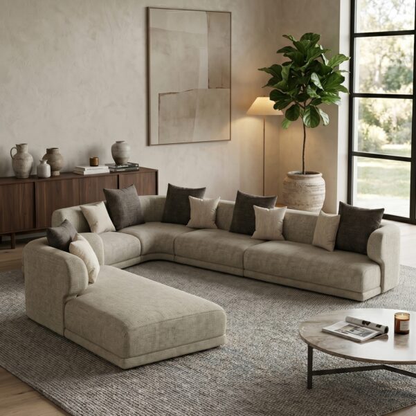 Beverly Sofa – Premium Architectural Modular Sectional Lounge Collection