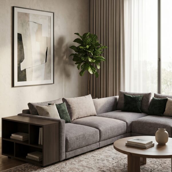 Genevive Sofa – Premium Architectural Modular Sectional Lounge Collection